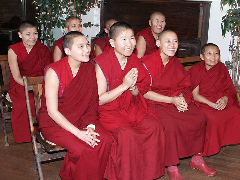 Monache Tibetane