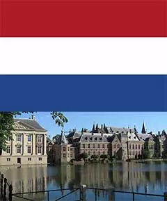 The Dutch Flag and Dutch Parliament
