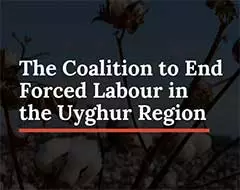 logo della Coalition to End Forced Labour in the Uyghur Region