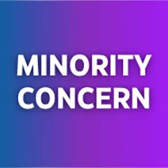 Minority Corcern's logo on Facebook