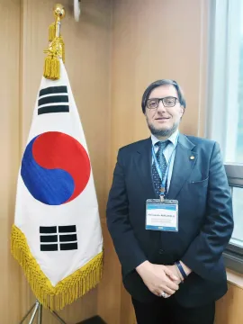  Alessandro Amicarelli at the 4th World SangSaeng Forum