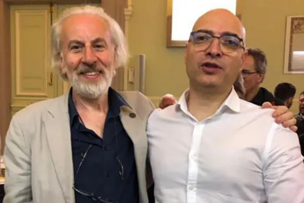 Luigi Corvaglia with Alexander Dvorkin