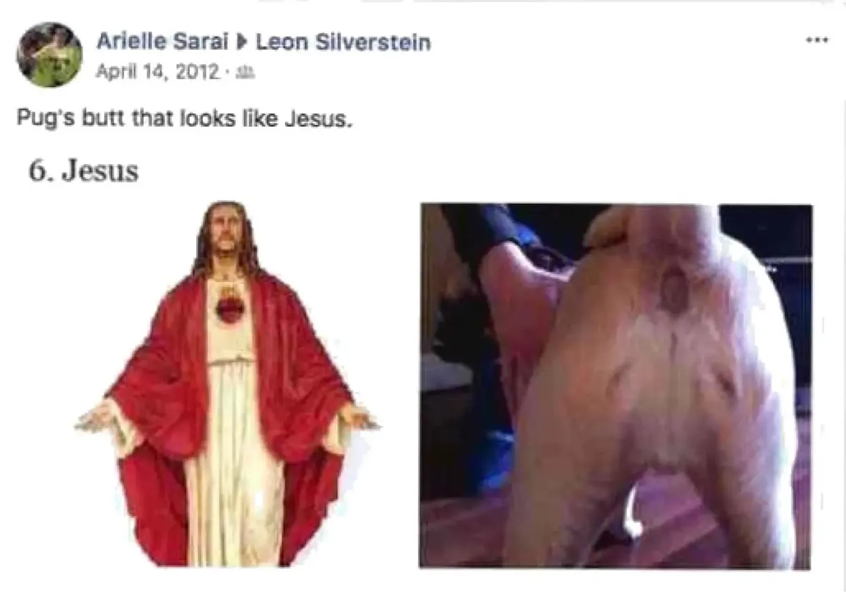 Arielle Silverstein ridiculising Jesus Christ