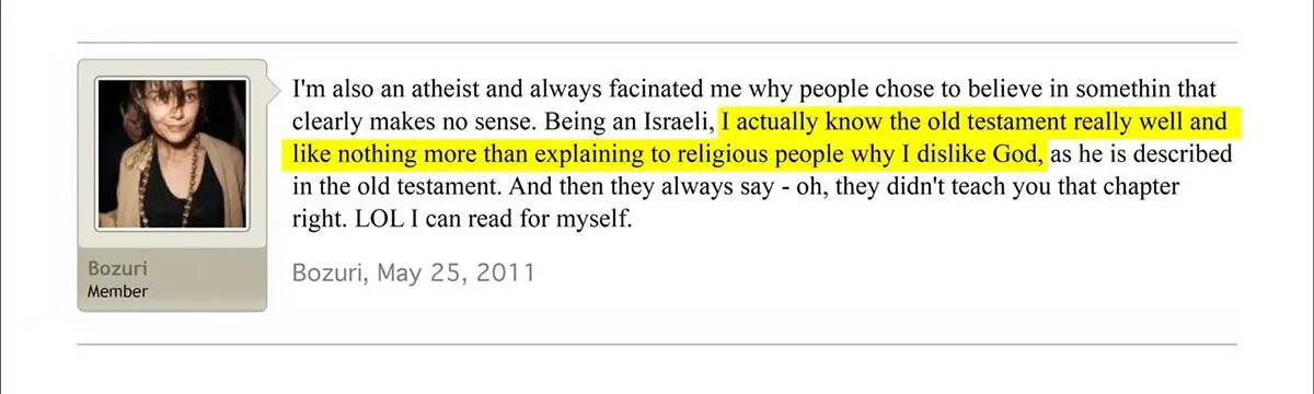 Arielle SIlverstein's on Jews and God