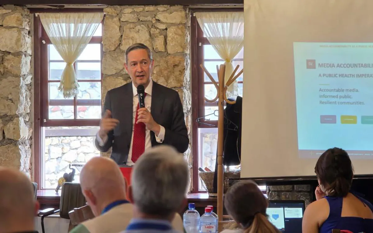 Eric Roux in Skopje