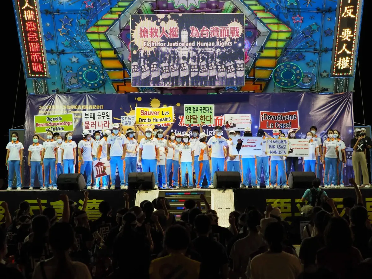 Tax and Legal Reform League protests